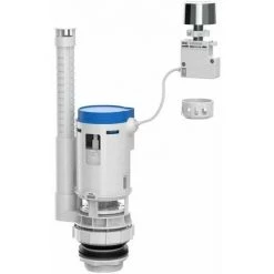 ROCA Mécanisme De Double Chasse Plus (6/3 Litres) Actionné Par Câble Avec Bouton Poussoir Joint Et Fixations