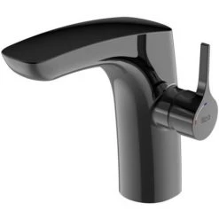 Mitigeur Lavabo INSIGNIA Avec Vidage Clic-clac - Titanium Black - Roca - A5A3B3ACN0