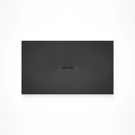 ROCA Receveur De Douche En Résine HELIOS - 1200x700x27mm - Noir Décapé 1 ROCA Receveur De Douche En Résine HELIOS - 1200x700x27mm - Noir Décapé