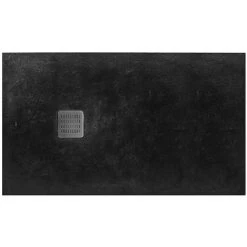 ROCA Receveur De Douche En Résine TERRAN - 1000x900x26mm - Noir