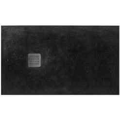 ROCA Receveur De Douche En Résine TERRAN - 1600x900x31mm - Noir
