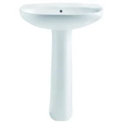 Lavabo 56cm ROCA POLO - Blanc (sans Colonne)