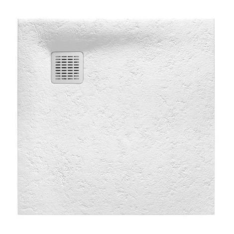 ROCA Receveur TERRAN 800x800x28 Vidage Et Grille Inox - Blanc 1 ROCA Receveur TERRAN 800x800x28 Vidage Et Grille Inox - Blanc